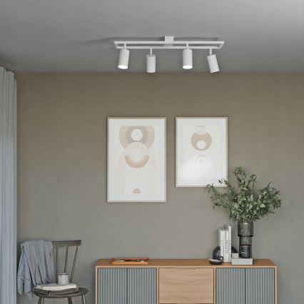 Reflektorska svjetiljka 4xGU10/30W/230V bijela