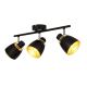 Reflektorska svjetiljka ALEKSANDRIA 3xE14/40W/230V crna/zlatna