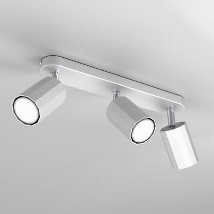 Reflektorska svjetiljka BELLO 3xGU10/8W/230V bijela