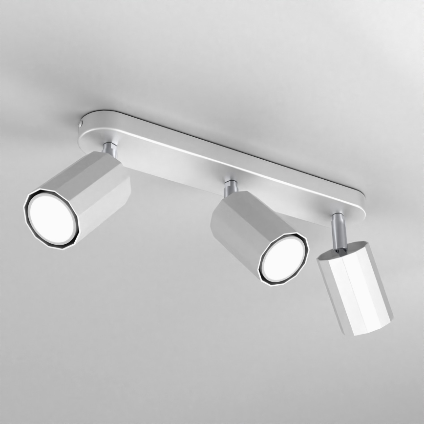Reflektorska svjetiljka BELLO 3xGU10/8W/230V bijela