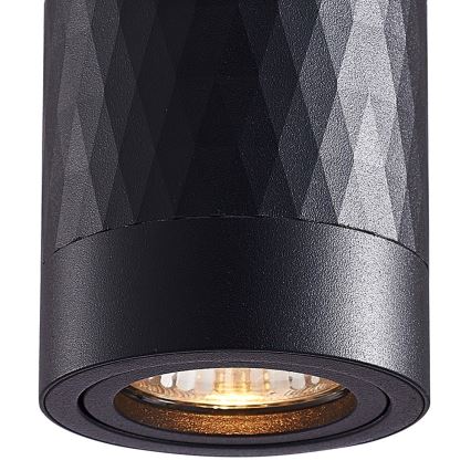 Reflektorska svjetiljka BIMA 1xGU10/25W/230V okrugli crna