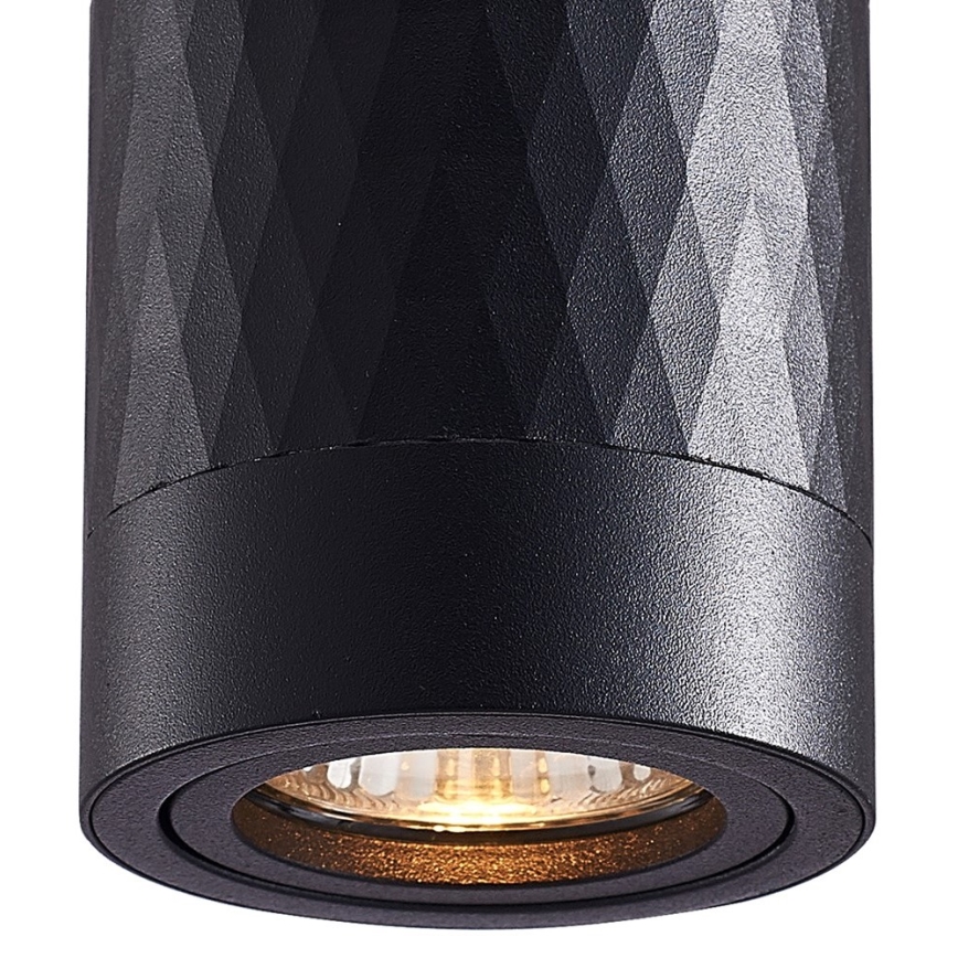 Reflektorska svjetiljka BIMA 1xGU10/25W/230V okrugli crna