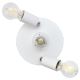 Reflektorska svjetiljka CENTRO 3xE27/15W/230V bijela