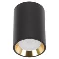 Reflektorska svjetiljka CHLOE 1xGU10/35W/230V okrugli crna/zlatna