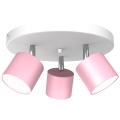 Reflektorska svjetiljka DIXIE 3xGX53/11W/230V ružičasta