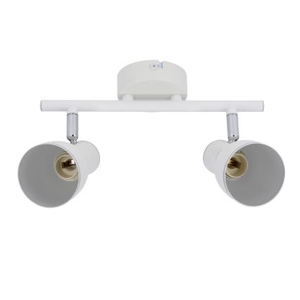 Reflektorska svjetiljka FIDO 2xE14/40W/230V bijela