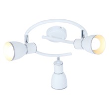 Reflektorska svjetiljka FIDO 3xE14/40W/230V bijela