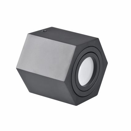 Reflektorska svjetiljka HEXAGON 1xGU10/10W/230V crna