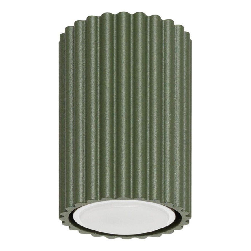 Reflektorska svjetiljka KARBON 1xGU10/10W/230V 10 cm zelena