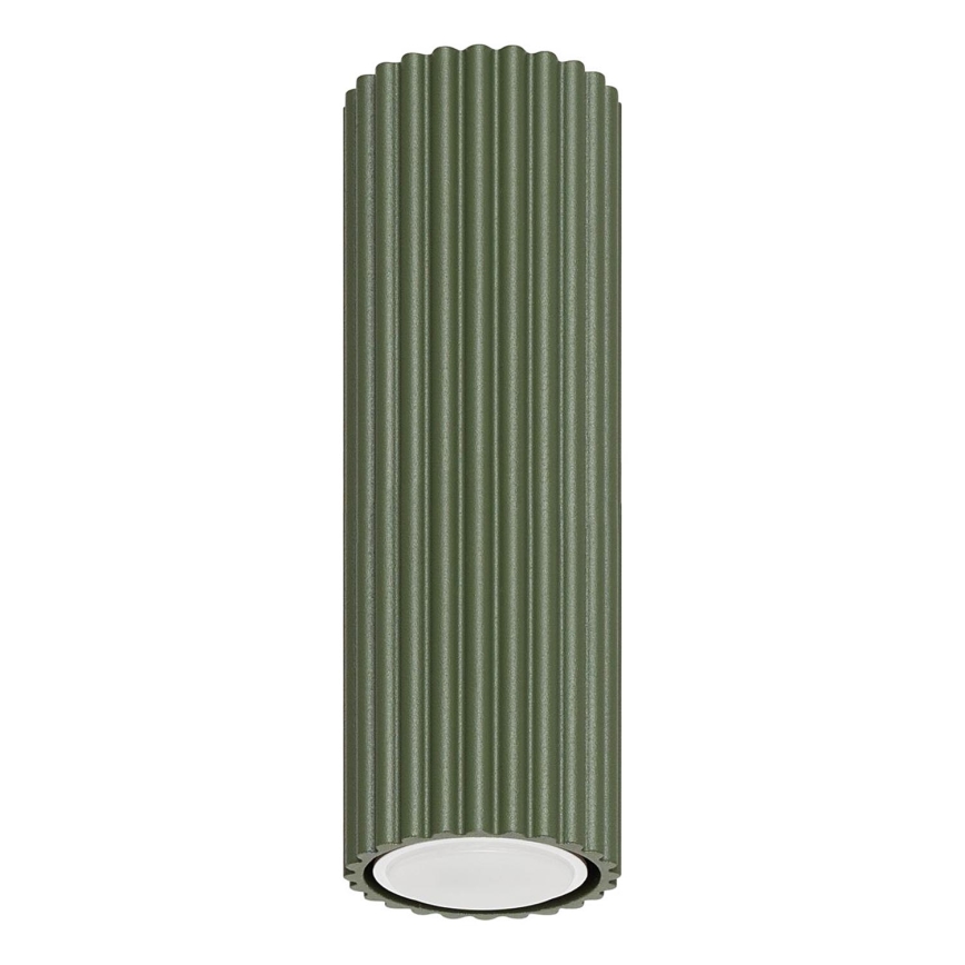 Reflektorska svjetiljka KARBON 1xGU10/10W/230V 20 cm zelena