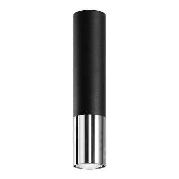 Reflektorska svjetiljka LOOPEZ 1xGU10/10W/230V crna/sjajni krom