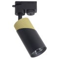 Reflektorska svjetiljka NEO za tračni sustav 1xGU10/8W/230V crna/zlatna