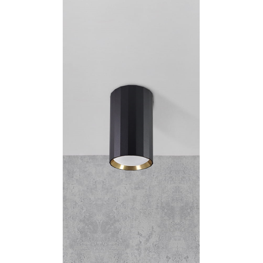 Reflektorska svjetiljka NICEA 1xGU10/10W/230V crna