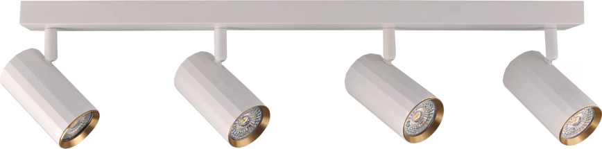 Reflektorska svjetiljka NICEA 4xGU10/10W/230V bijela