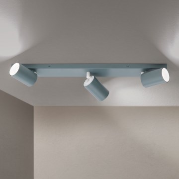 Reflektorska svjetiljka PENN 3xGU10/13W/230V siva