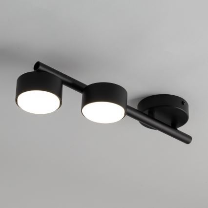 Reflektorska svjetiljka PUNTO 2xGX53/12W/230V crna