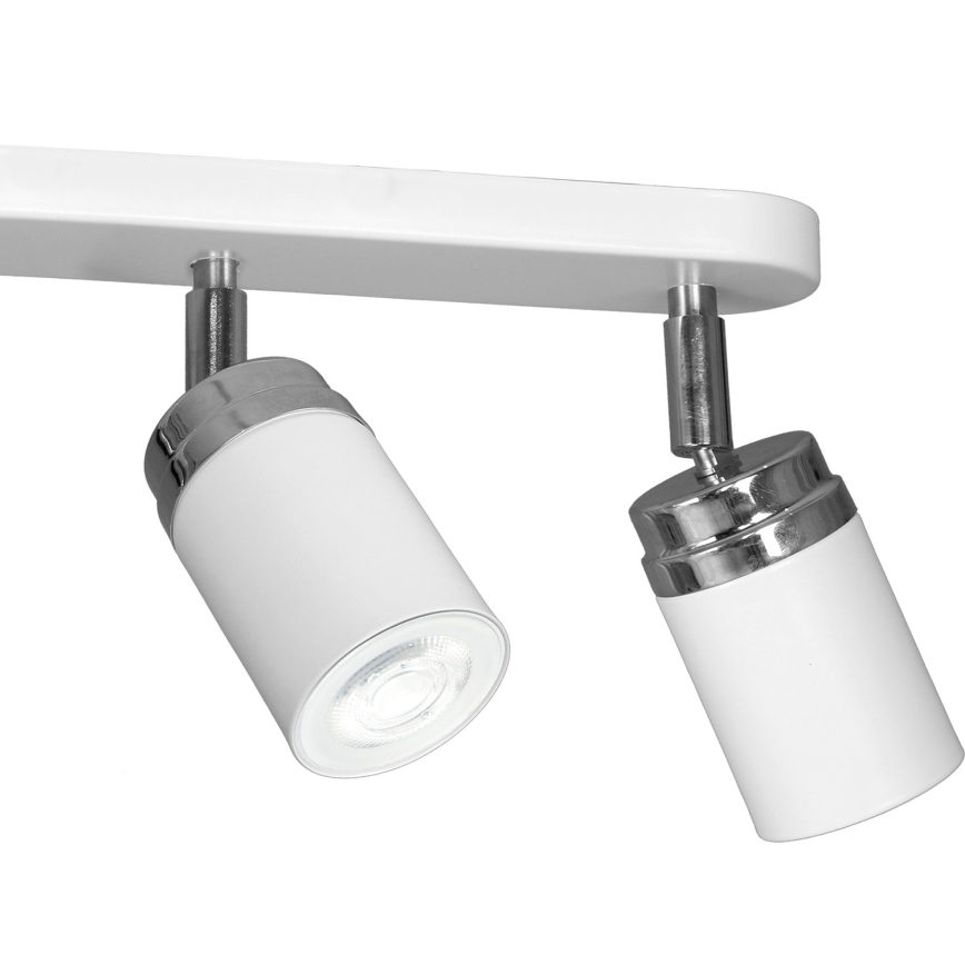 Reflektorska svjetiljka RENO 3xGU10/8W/230V bijela/sjajni krom