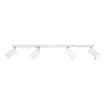 Reflektorska svjetiljka RING 4L 4xGU10/10W/230V bijela