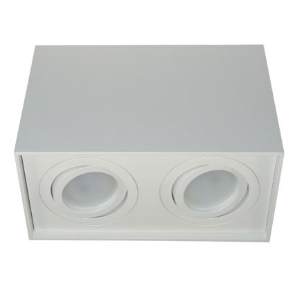 Reflektorska svjetiljka SIROCO 2xGU10/30W/230V bijela