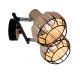 Reflektorska svjetiljka TAJGA 2xE14/40W/230V ratan/crna