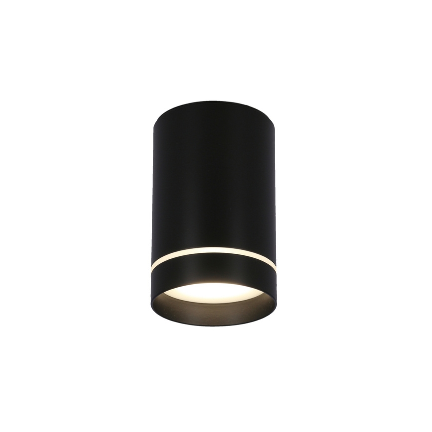 Reflektorska svjetiljka TUBA 1xGU10/15W/230V crna