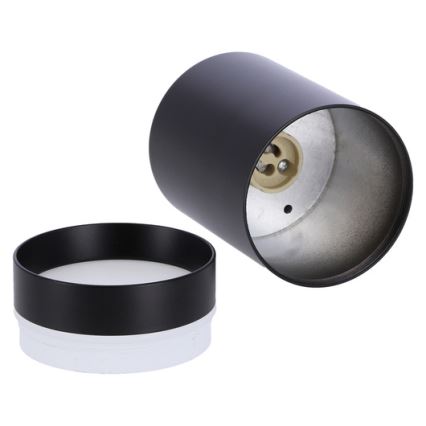 Reflektorska svjetiljka TUBA 1xGU10/15W/230V crna