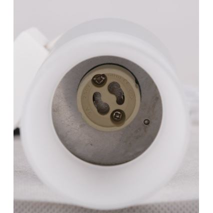 Reflektorska svjetiljka TUBA 1xGU10/15W/230V siva/bijela