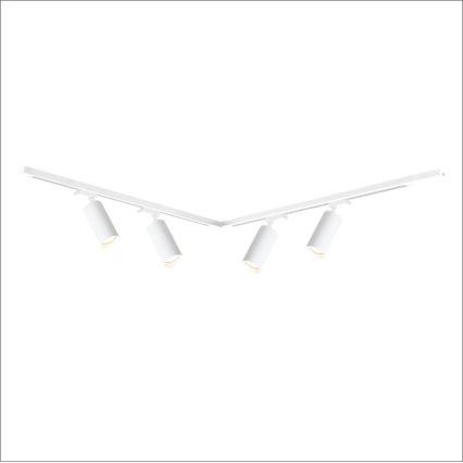 Reflektorska svjetiljka u tračnom sustavu MICA 4xGU10/10W/230V bijela