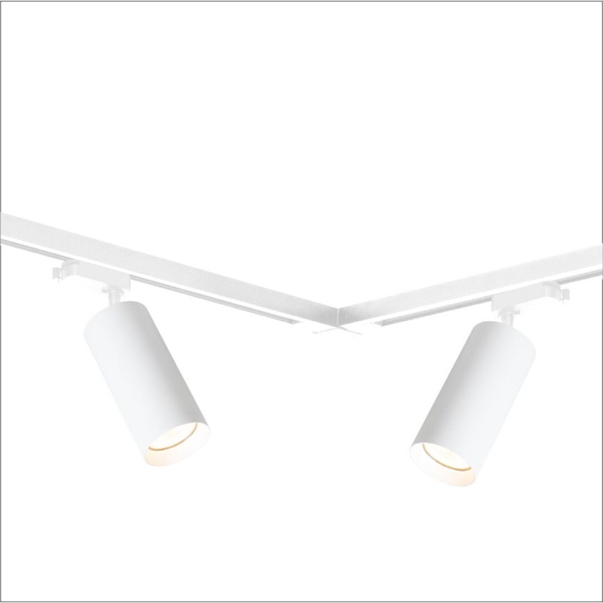Reflektorska svjetiljka u tračnom sustavu MICA 4xGU10/10W/230V bijela