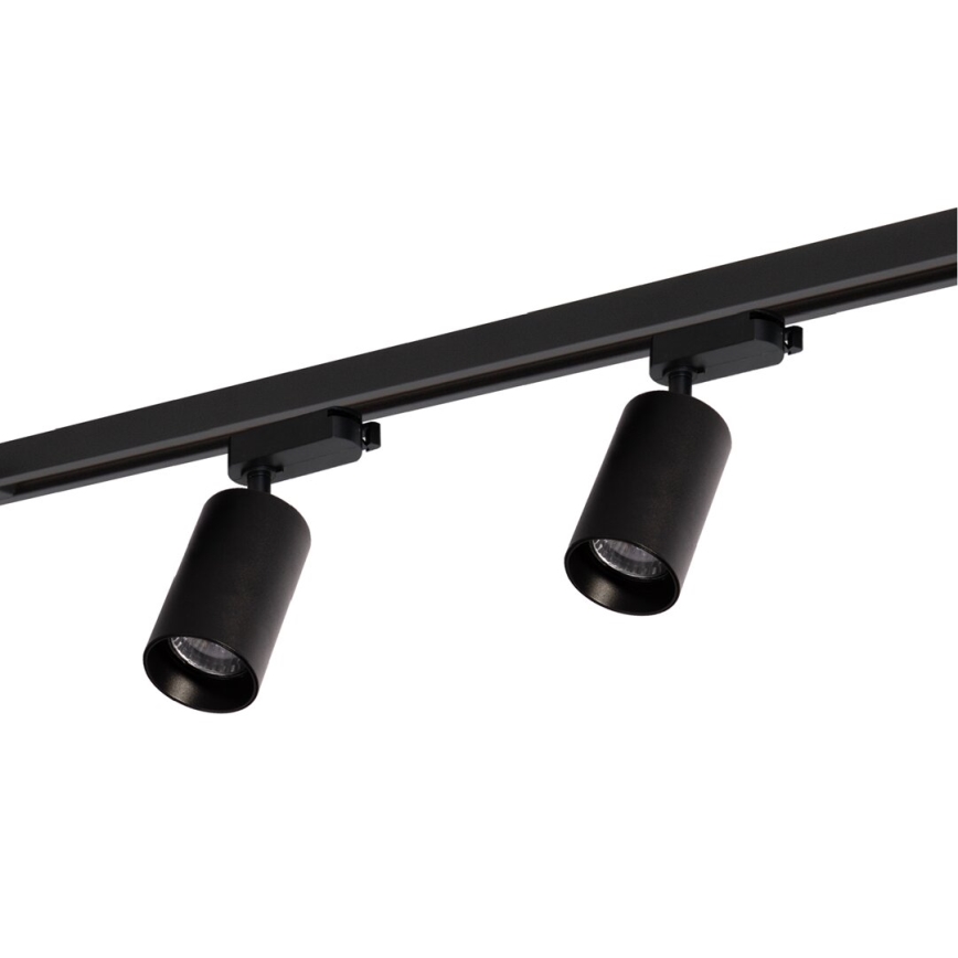 Reflektorska svjetiljka u tračnom sustavu PIPE 4xGU10/10W/230V crna