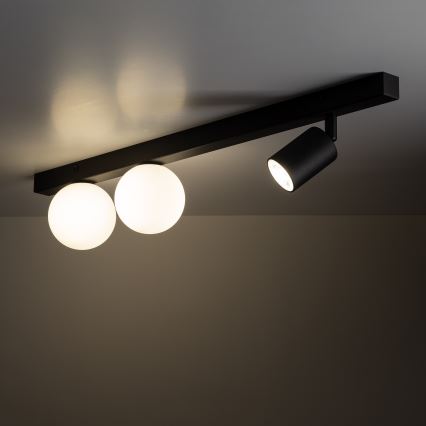 Reflektorska svjetiljka VOX 2xG9/8W/230V + 1xGU10/10W crna