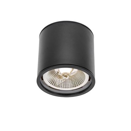 Reflektorska svjetiljka za kupaonicu CHLOE AR111 1xGU10/12W/230V IP65 okrugli crna