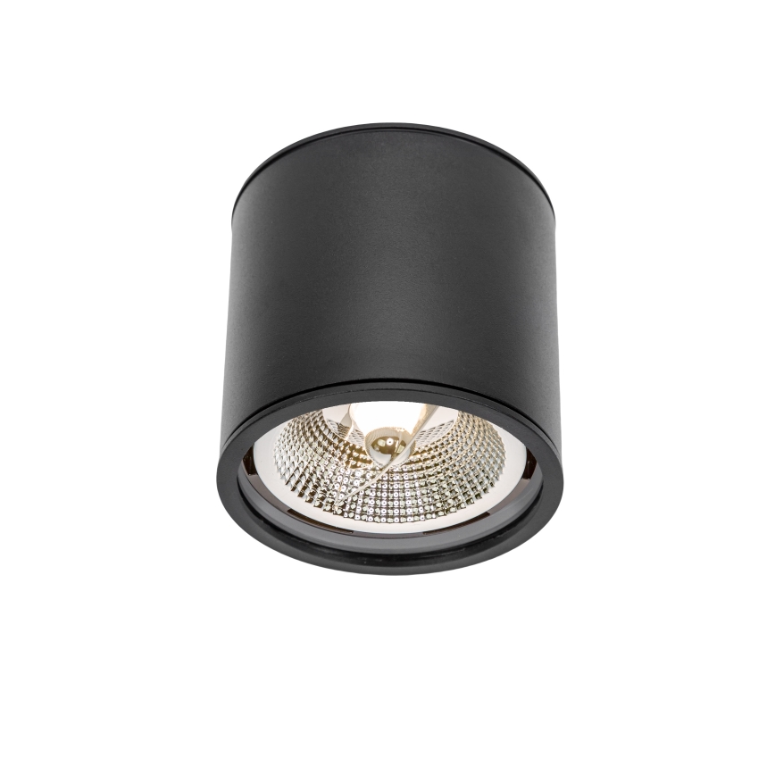Reflektorska svjetiljka za kupaonicu CHLOE AR111 1xGU10/12W/230V IP65 okrugli crna