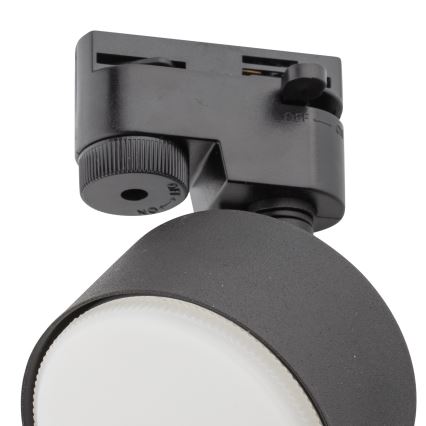 Reflektorska svjetiljka za 1-fazni tračni sustav AVIA 1xGX53/15W/230V crna