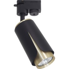 Reflektorska svjetiljka za tračni sustav FLOWER 1xGU10/8W/230V crna