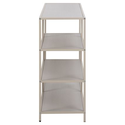 Regal za knjige SARON 114x78 cm sivi