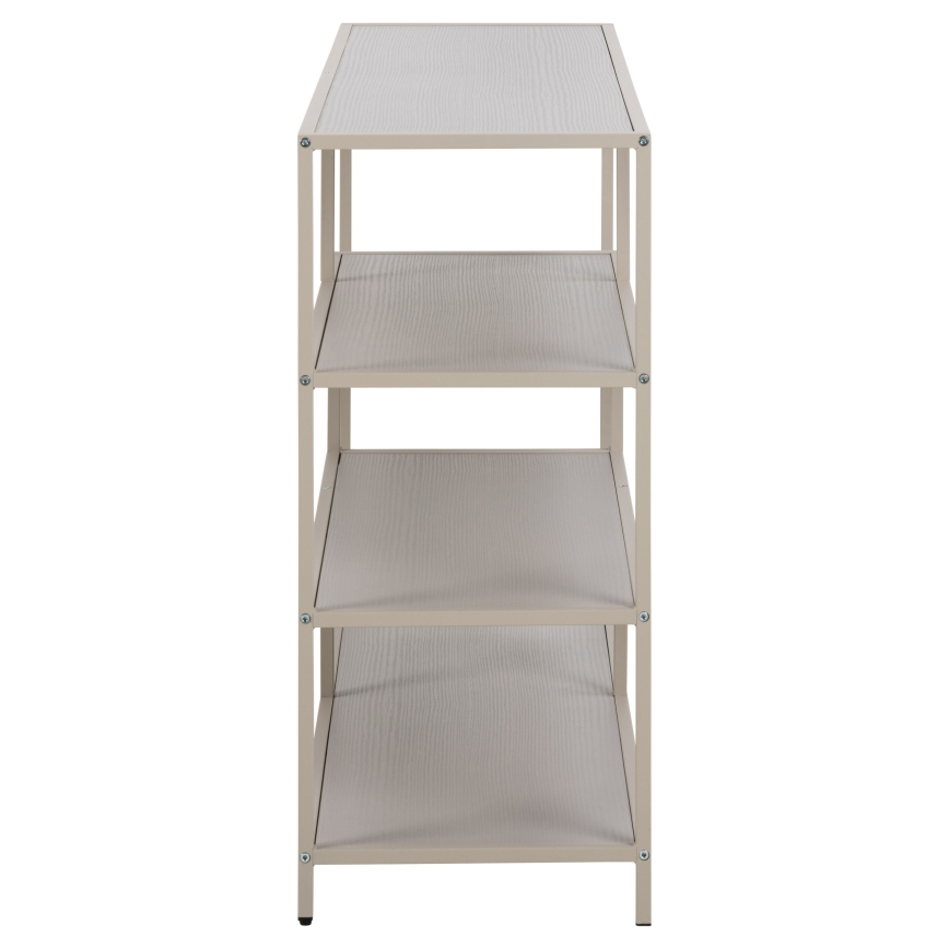 Regal za knjige SARON 114x78 cm sivi