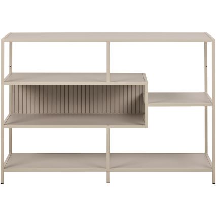 Regal za knjige SARON 114x78 cm sivi