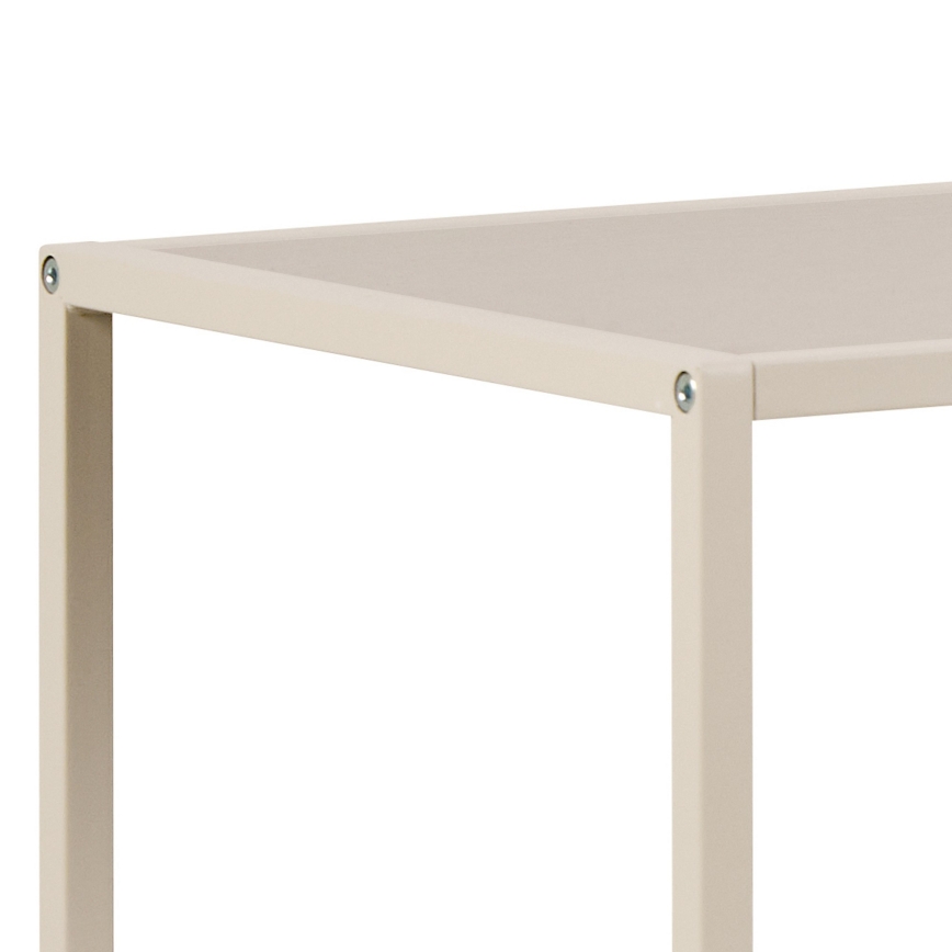 Regal za knjige SARON 114x78 cm sivi