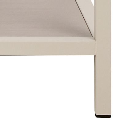 Regal za knjige SARON 114x78 cm sivi