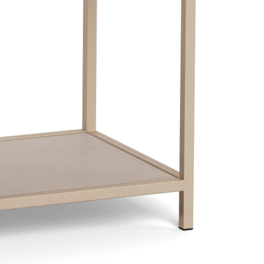 Regal za knjige SARON 114x78 cm sivi