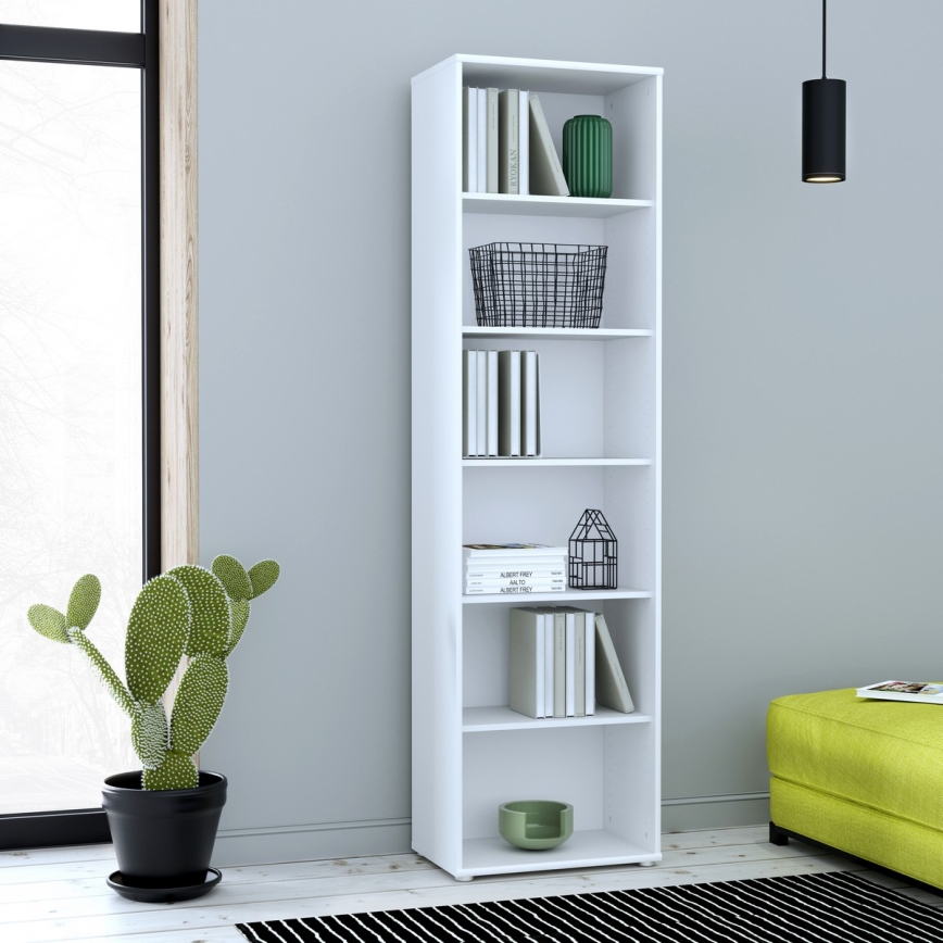 Regal za knjige URAN bijeli