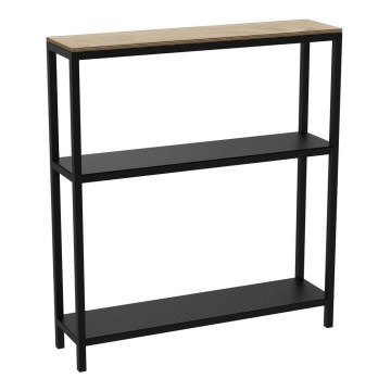 Regal za kupaonicu 67x60 cm crna