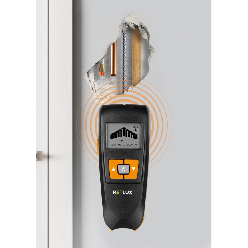 Digitalni detektor 4u1 9V 1x6LR61