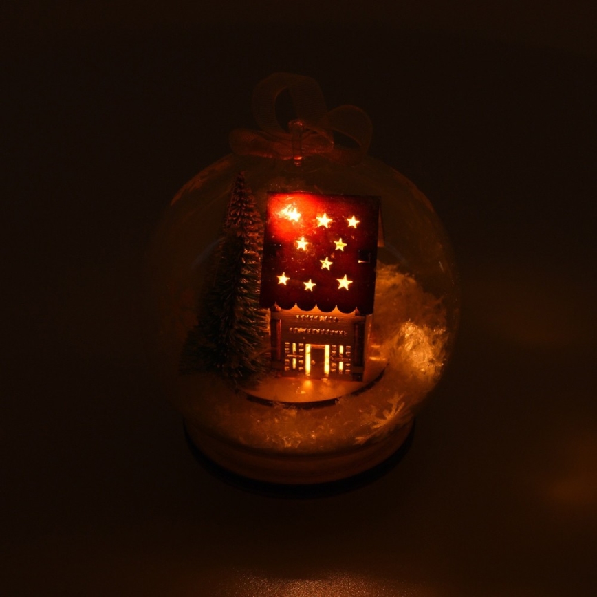LED Božićna dekoracija 1xLED/3xLR44 topla bijela