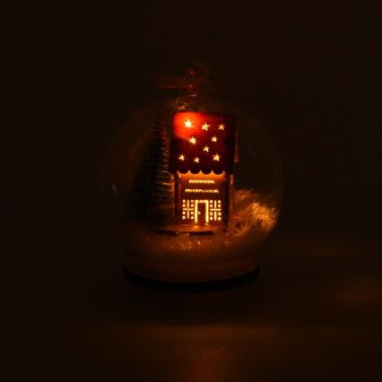 LED Božićna dekoracija 1xLED/3xLR44 topla bijela