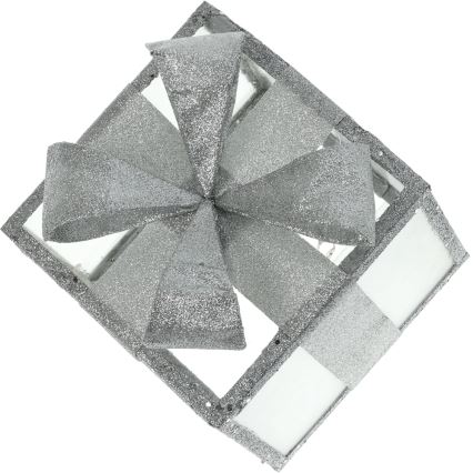 LED Božićna dekoracija LED/2xAA 15 cm poklon