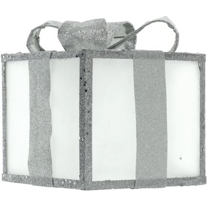 LED Božićna dekoracija LED/2xAA 15 cm poklon