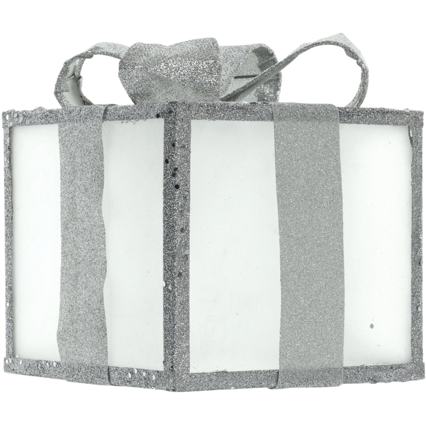 LED Božićna dekoracija LED/2xAA 15 cm poklon