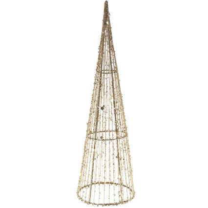 LED Božićna dekoracija LED/2xAA 40 cm stožac